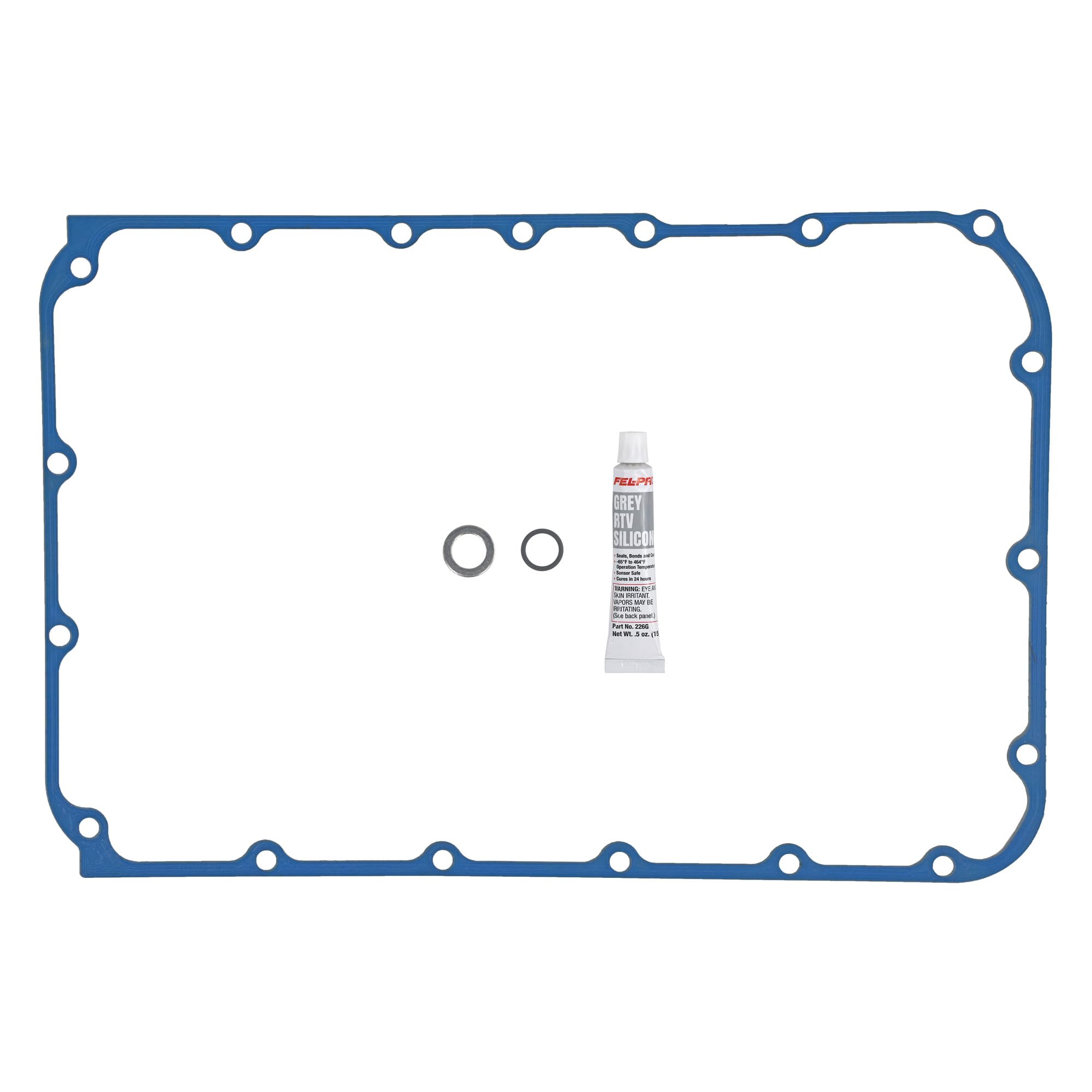 Fel-Pro OS 30954 T oil pan gasket set for Honda Pilot with steel carrier for durability.