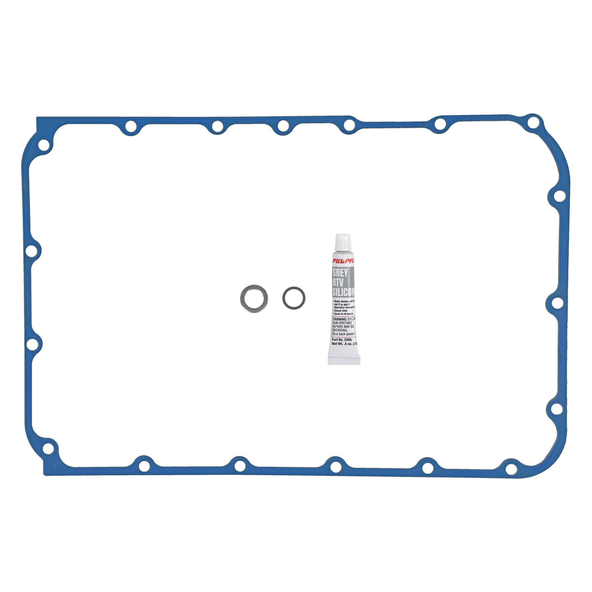 Fel-Pro OS 30954 T oil pan gasket set for Honda Pilot with steel carrier for durability.