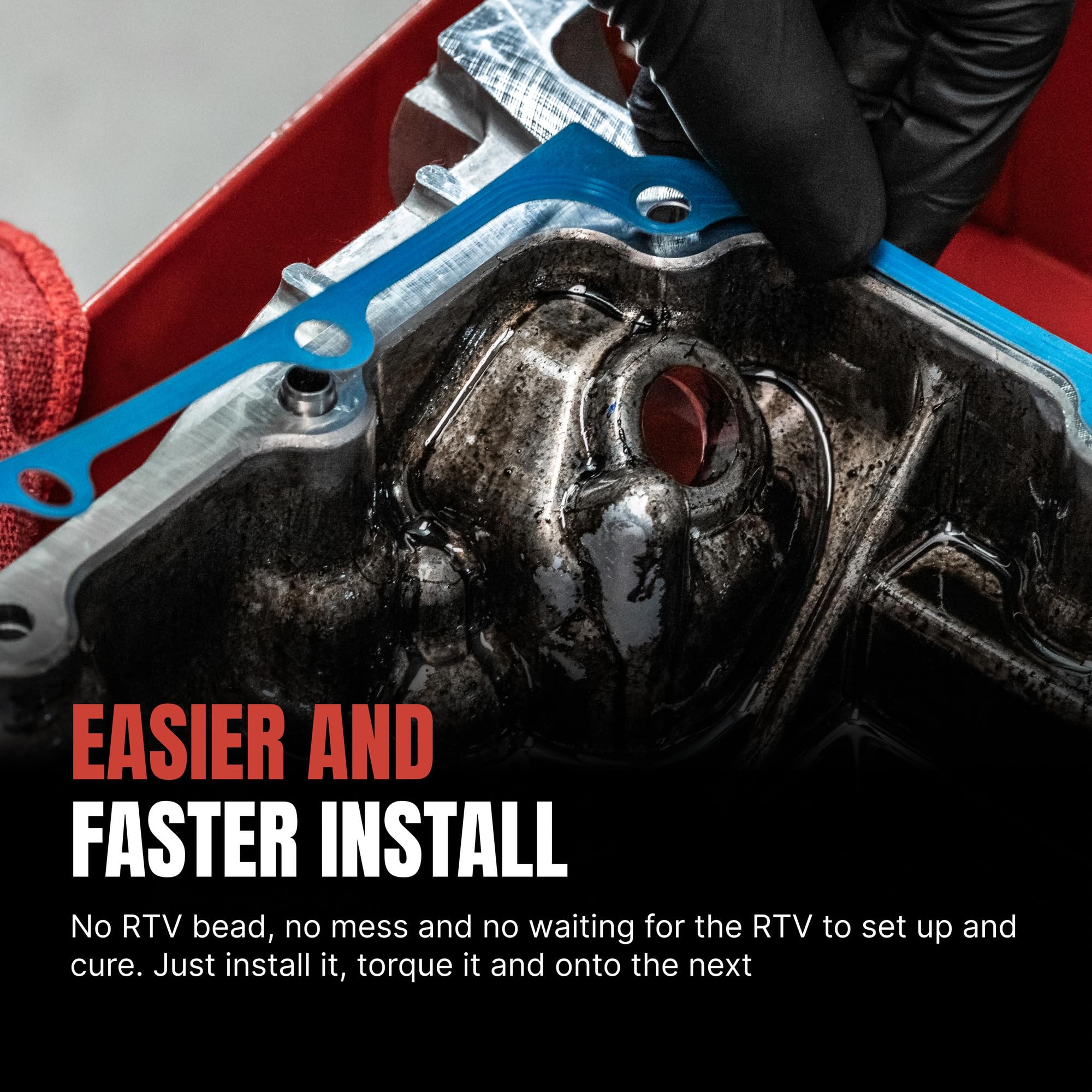 Fel-Pro OS 30954 T SpeedFit installation demonstration.