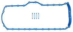 Fel-Pro OS 34308 R oil pan gasket set close-up for reliable sealing.