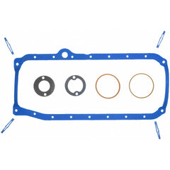 Fel-Pro OS 34500 R packaging for oil pan gasket kit and repair planning