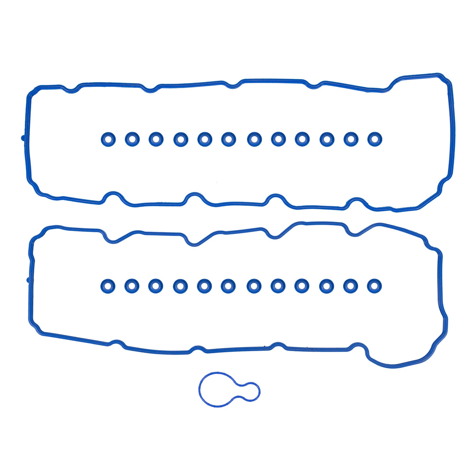 Fel-Pro VS-50577-R engine valve cover gasket close-up showing resilient cork-rubber seal