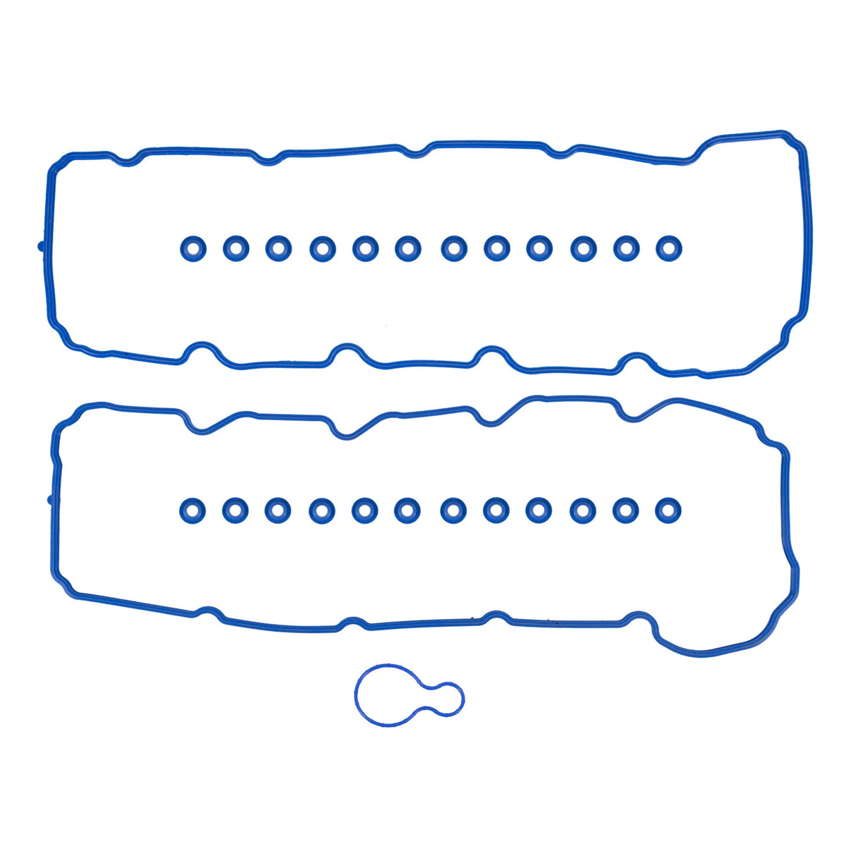 Fel-Pro VS-50577-R engine valve cover gasket close-up showing resilient cork-rubber seal