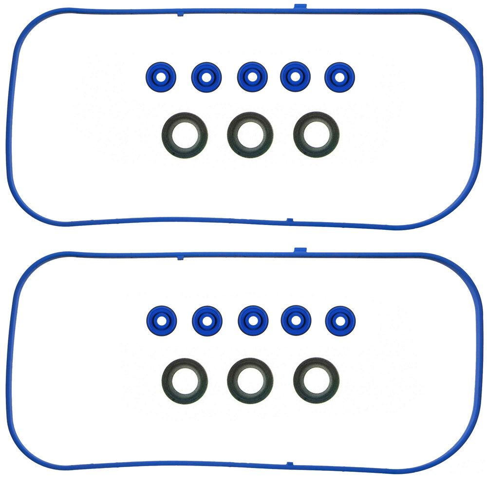 Fel-Pro VS-50607-R engine valve cover gasket set back view enhances sealing for Honda Pilot.