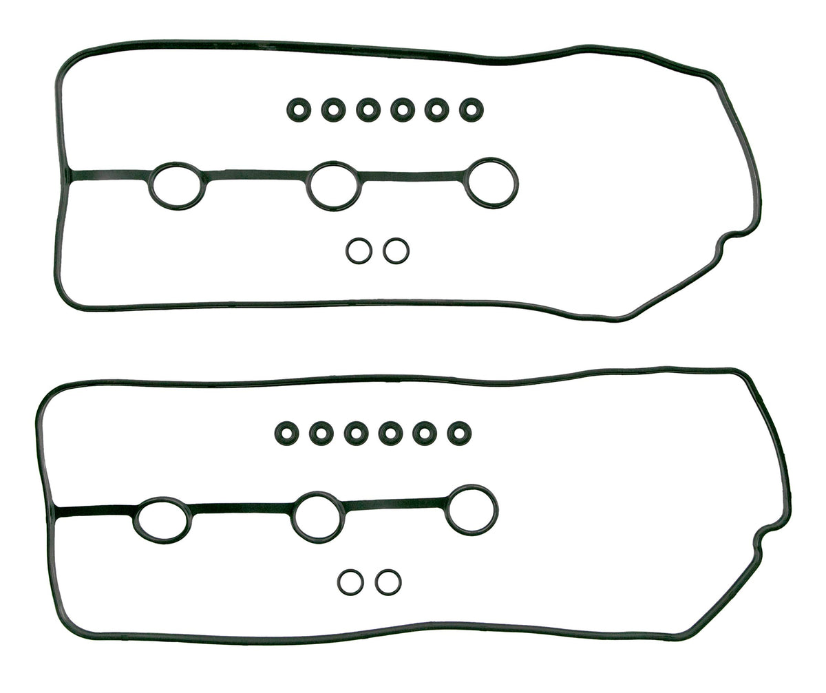 Fel-Pro VS 50634-R gasket closeup showing durable cork-rubber seal.