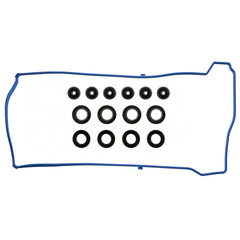 Fel-Pro VS50614R valve cover gasket set close-up showing durable cork-rubber seal
