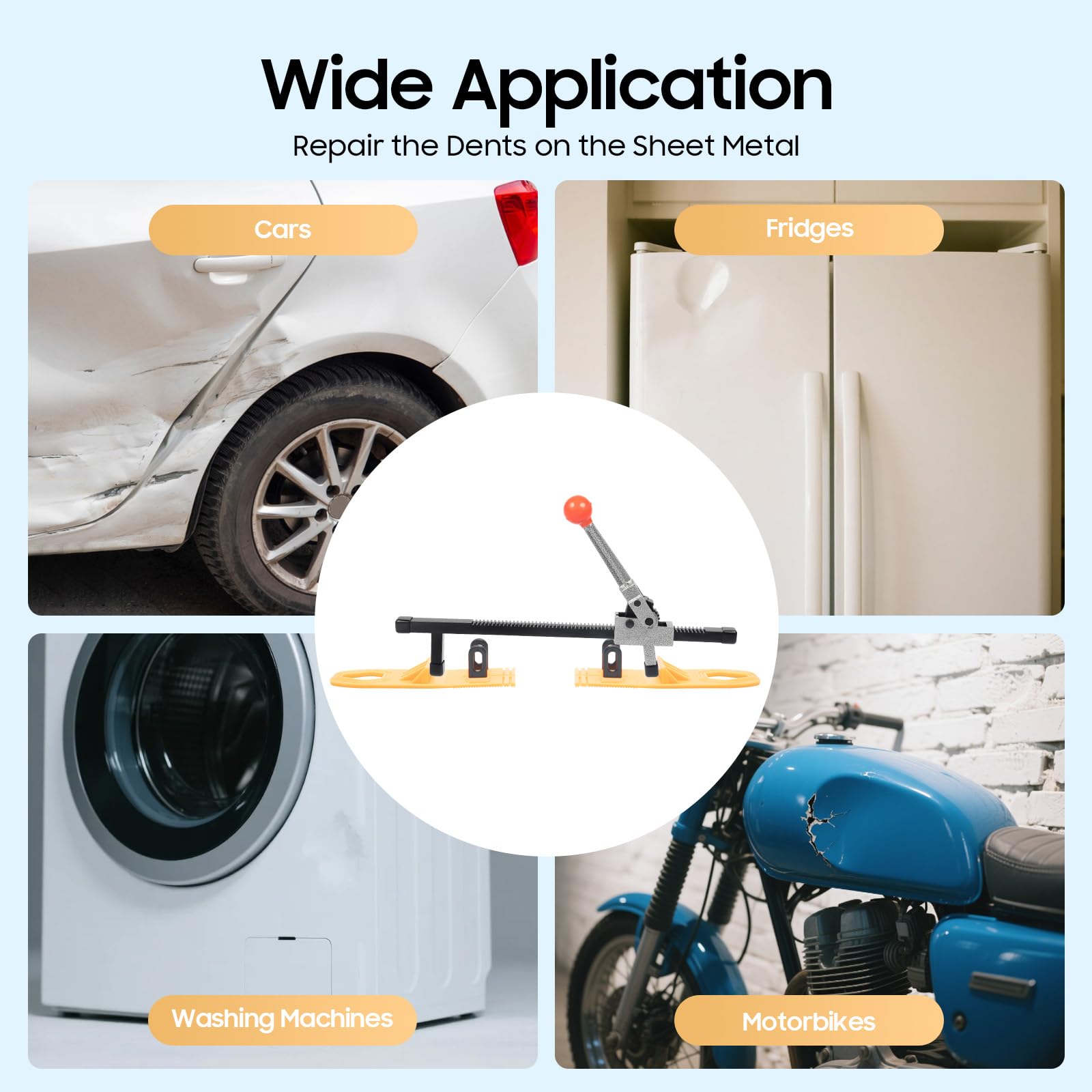 Felievy auto body repair kit ideal for car dents and dings.