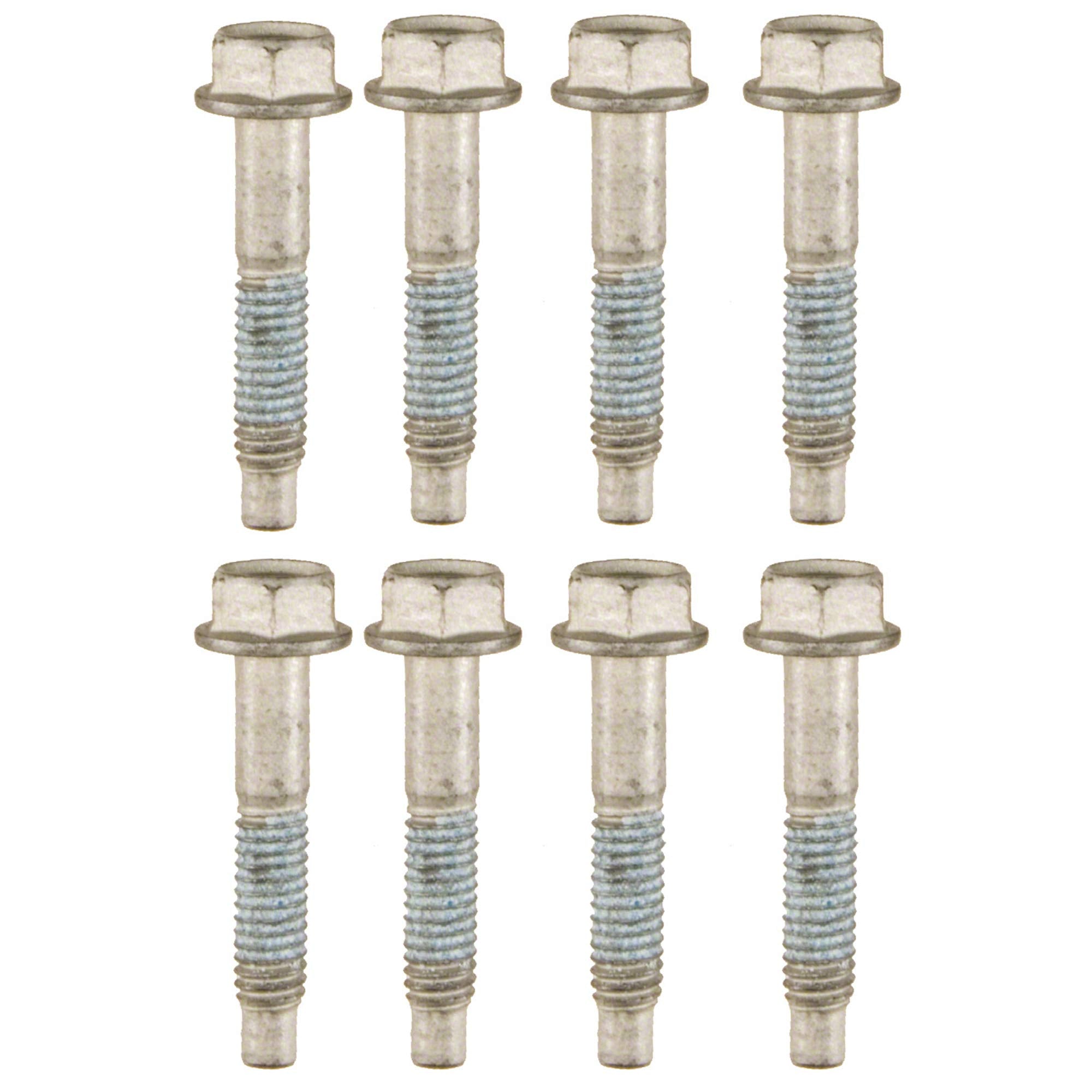 Fel-Pro ES 72224 engine intake bolt set for Chevrolet K1500, close-up to show precision hardware.