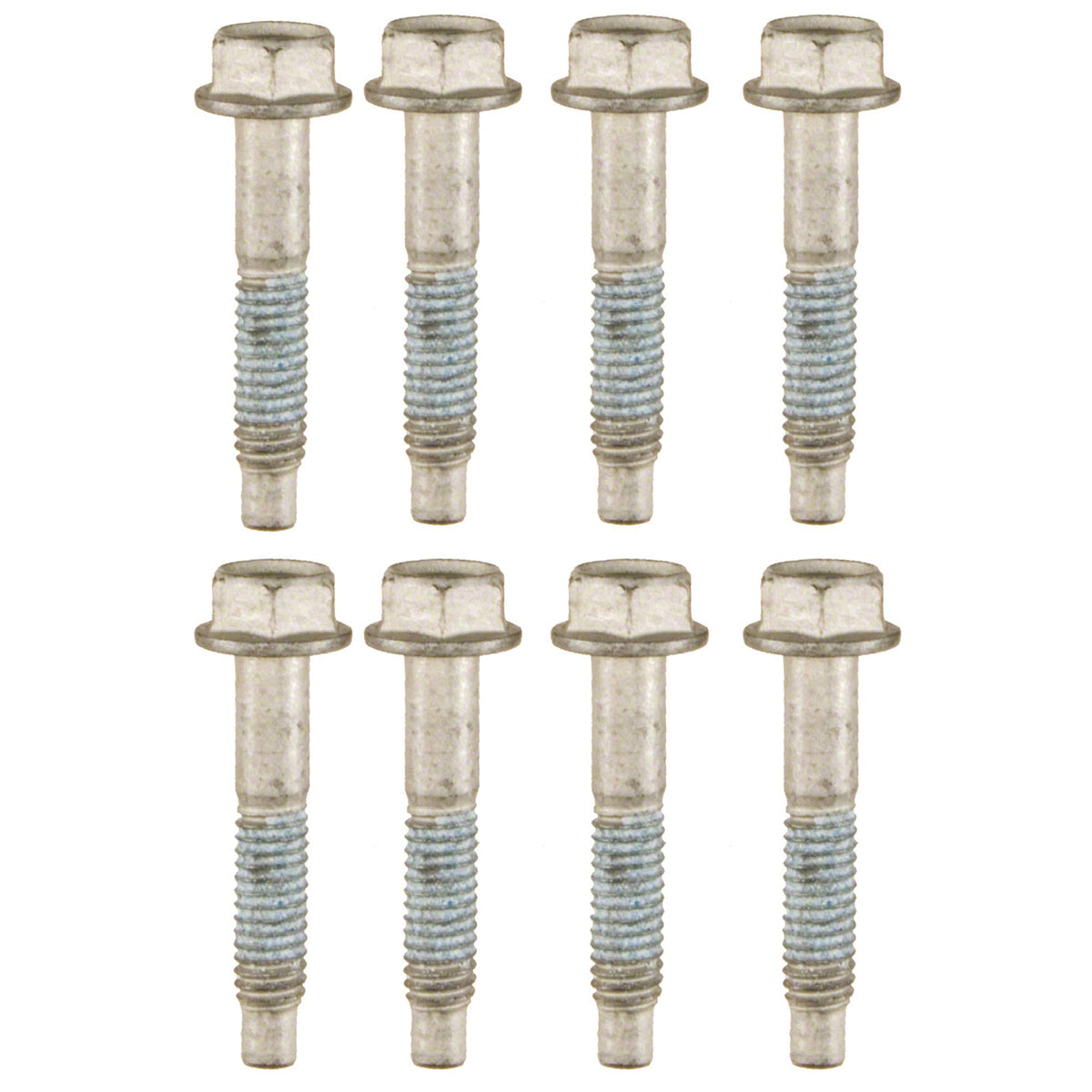 Fel-Pro ES 72224 engine intake bolt set for Chevrolet K1500, close-up to show precision hardware.