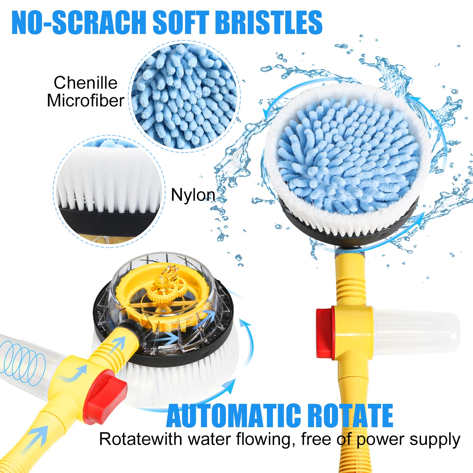 FEMBW foam box enabling automatic foaming during wash