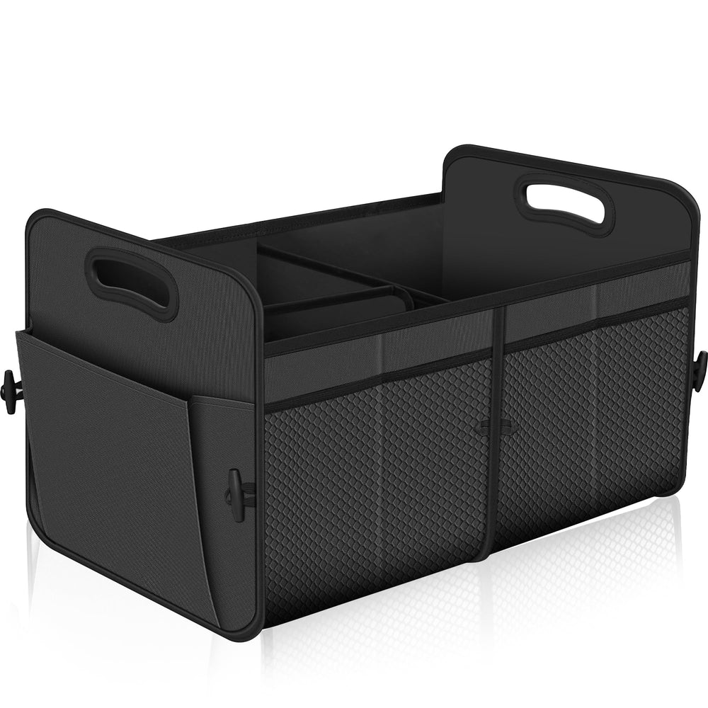 Femuar car trunk organizer 72L capacity keeps cargo neatly arranged.