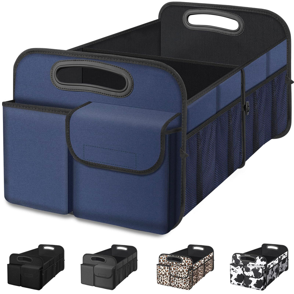 Femuar car trunk organizer foldable for easy storage in any vehicle