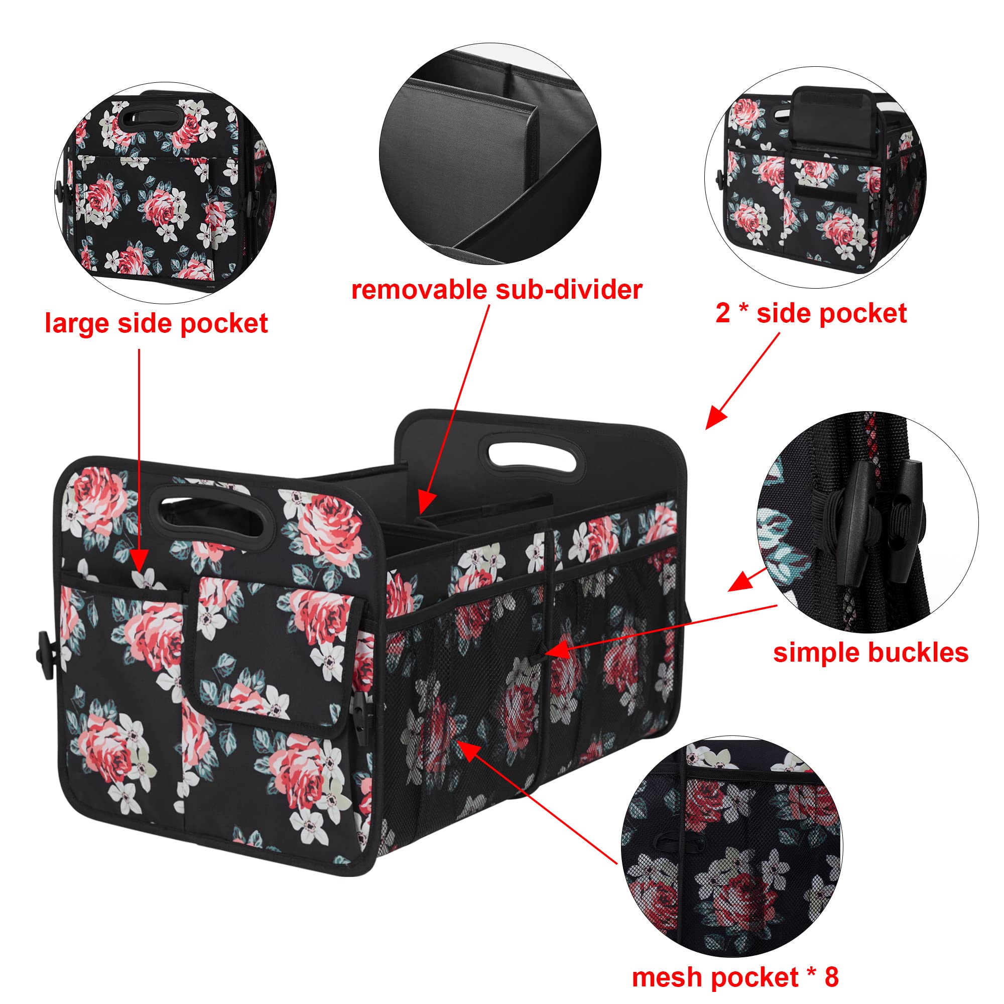 Femuar fits SUVs, trucks, and sedans for universal storage