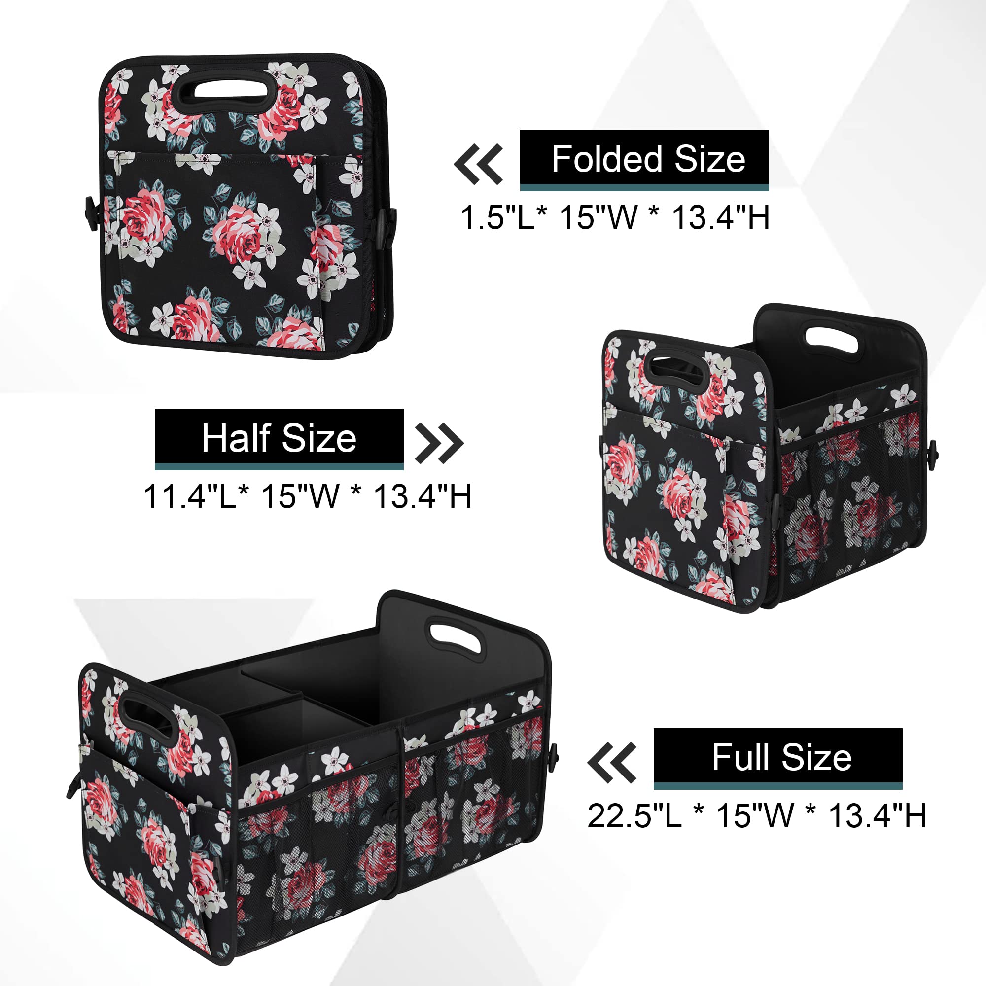 Femuar non-slip bottom keeps the organizer steady during driving