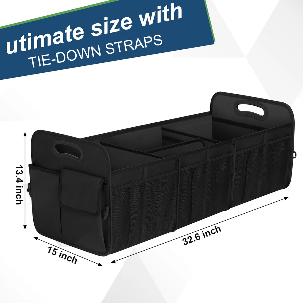 Waterproof 600D Oxford fabric on the Femuar trunk organizer.