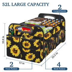 Femuar trunk organizer waterproof fabric shown for easy cleaning after spills