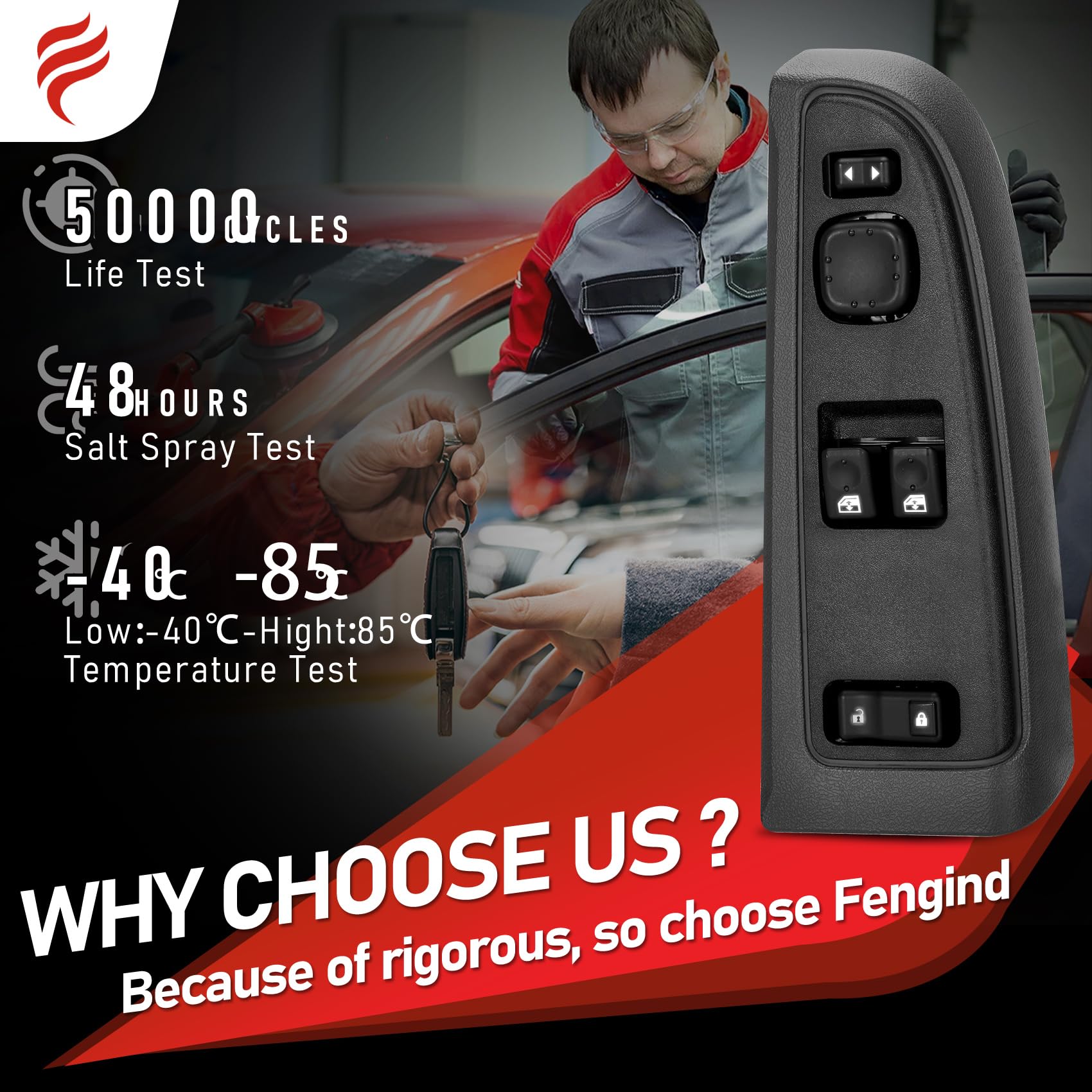 Fengind bezel assembly for 2003–2007 Silverado Sierra maintains OEM look.