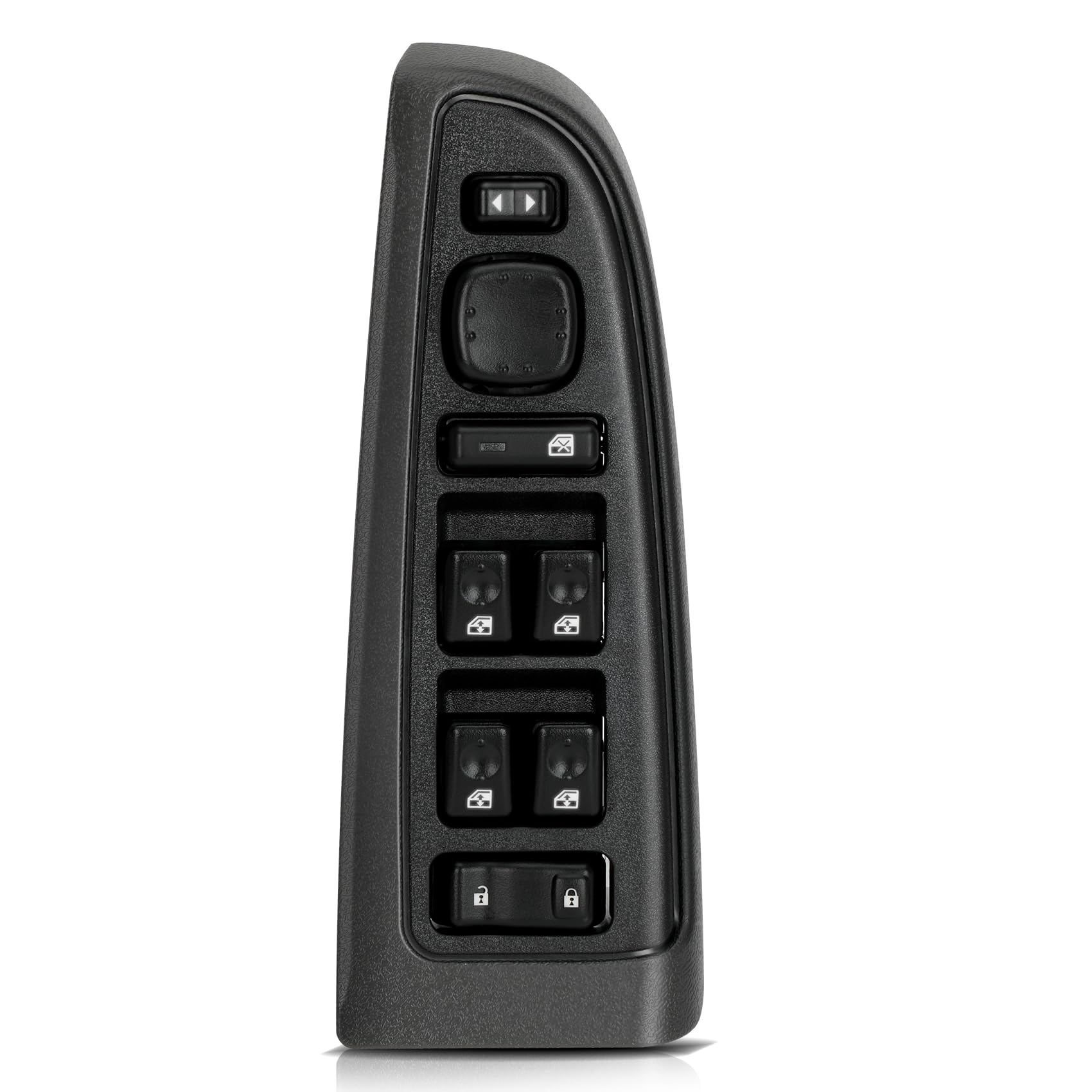 Fengind front driver master switch close-up for precise fit and reliable operation.