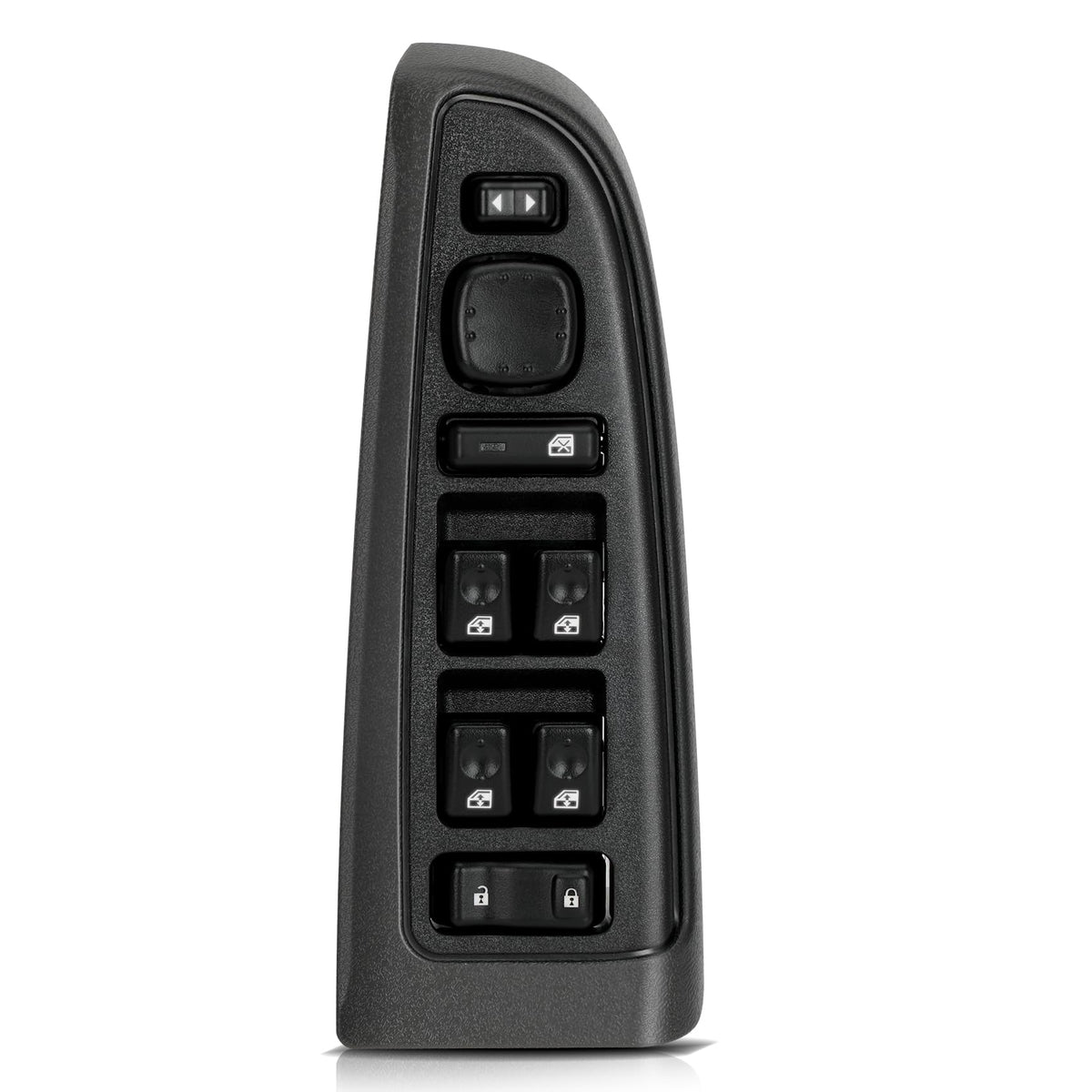 Fengind front driver master switch close-up for precise fit and reliable operation.