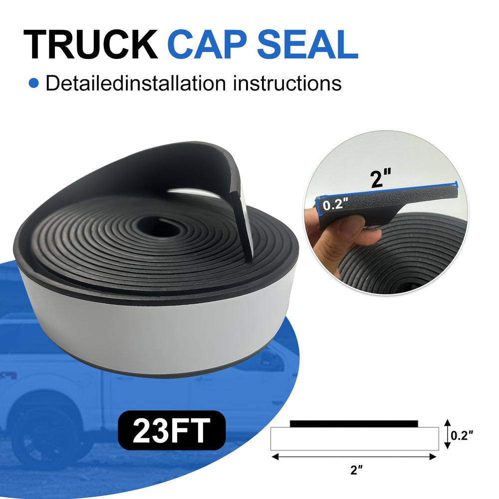 FengleAuto flexible seal adapts to curved bed edges for easy application.