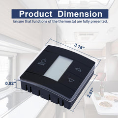 Fenglesha 3316250.712 runs on 12V DC for reliable RV power.