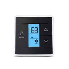 Fenglesha 3316250.712 RV thermostat with blue display for clear visibility.