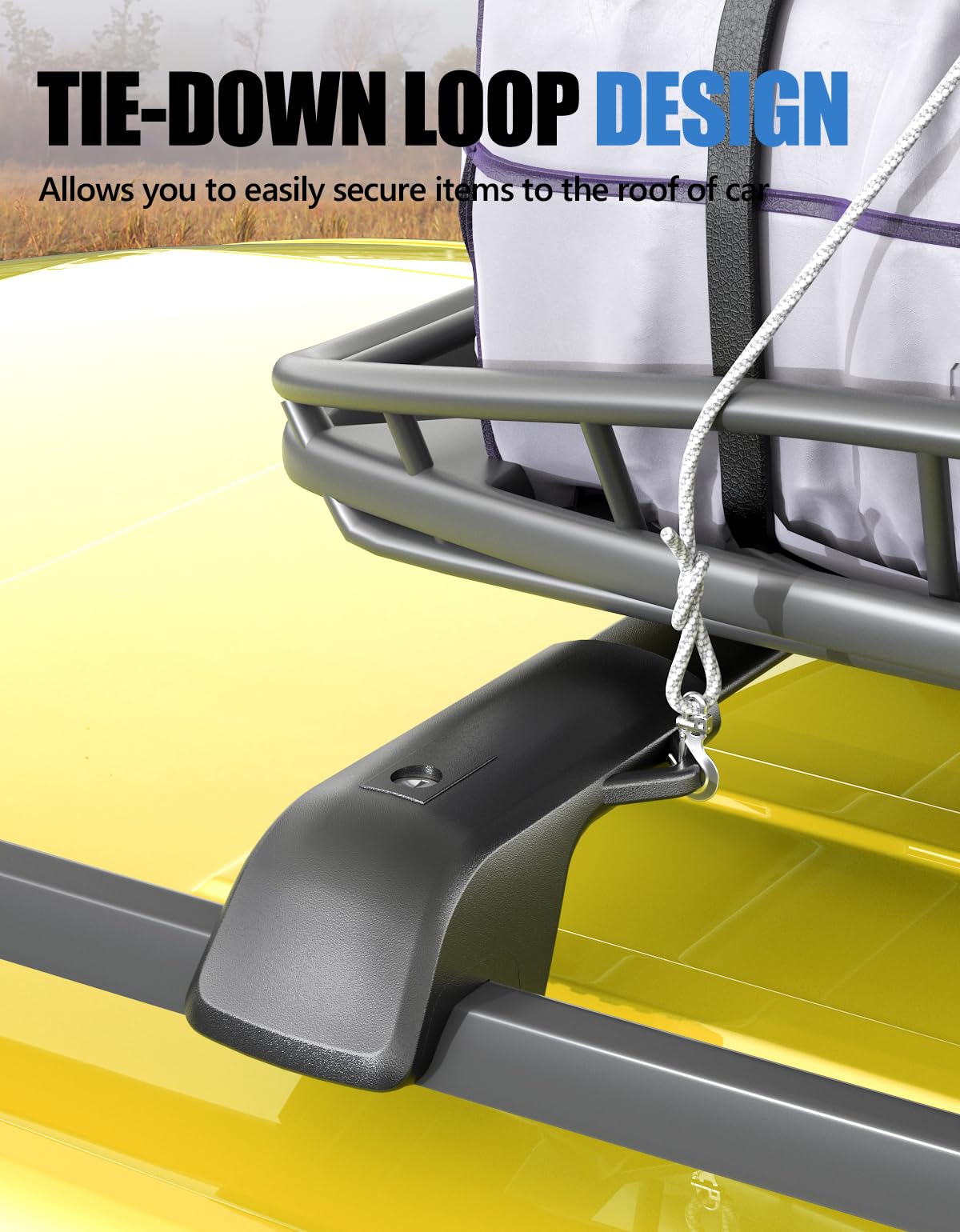 FengYu low-profile aerodynamic cross bars on roof