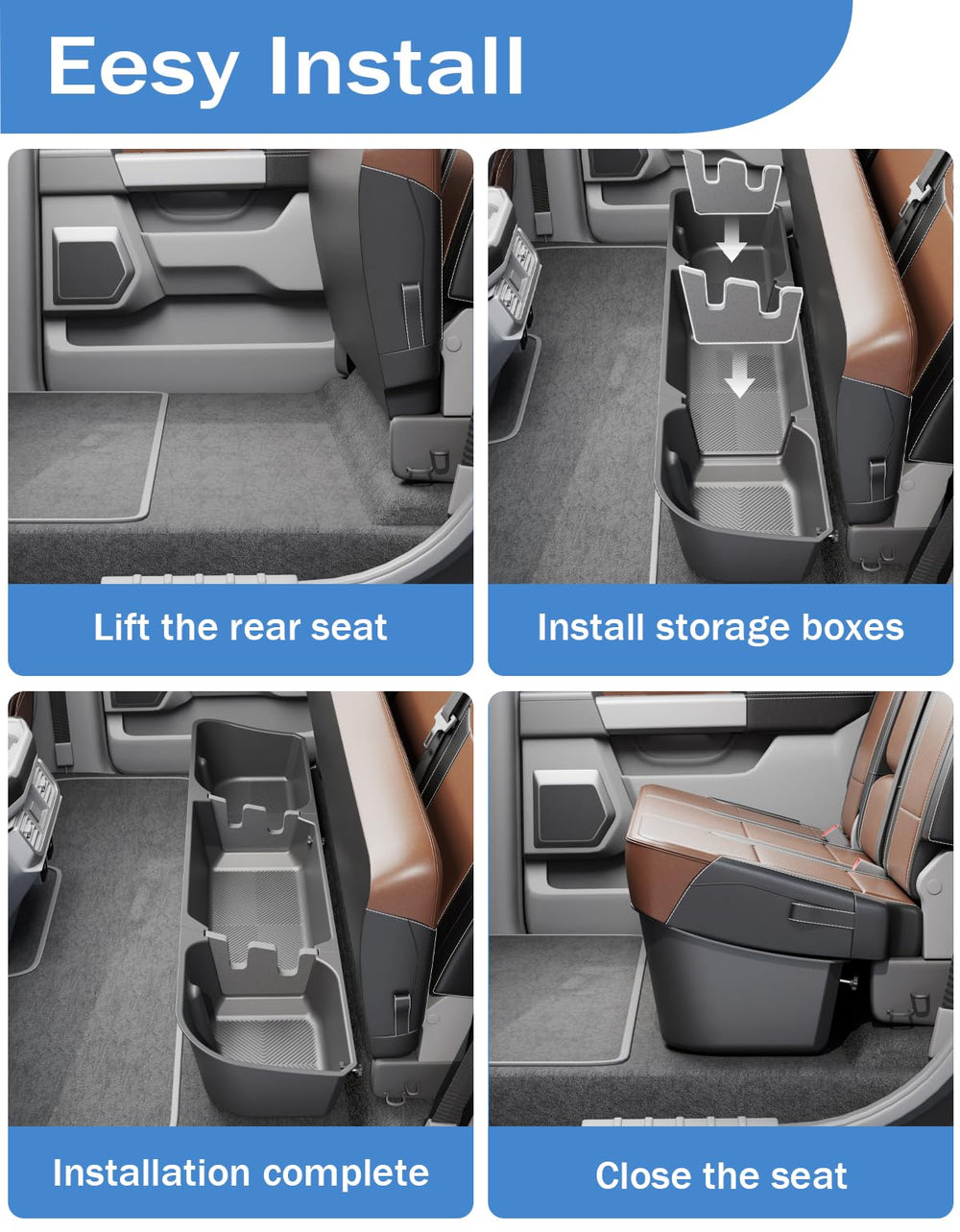 FengYu under-seat storage promotes organized rear cabin and extra gear space.