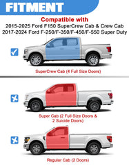 FengYu under-seat storage in F-250 Super Duty keeps tools tidy.