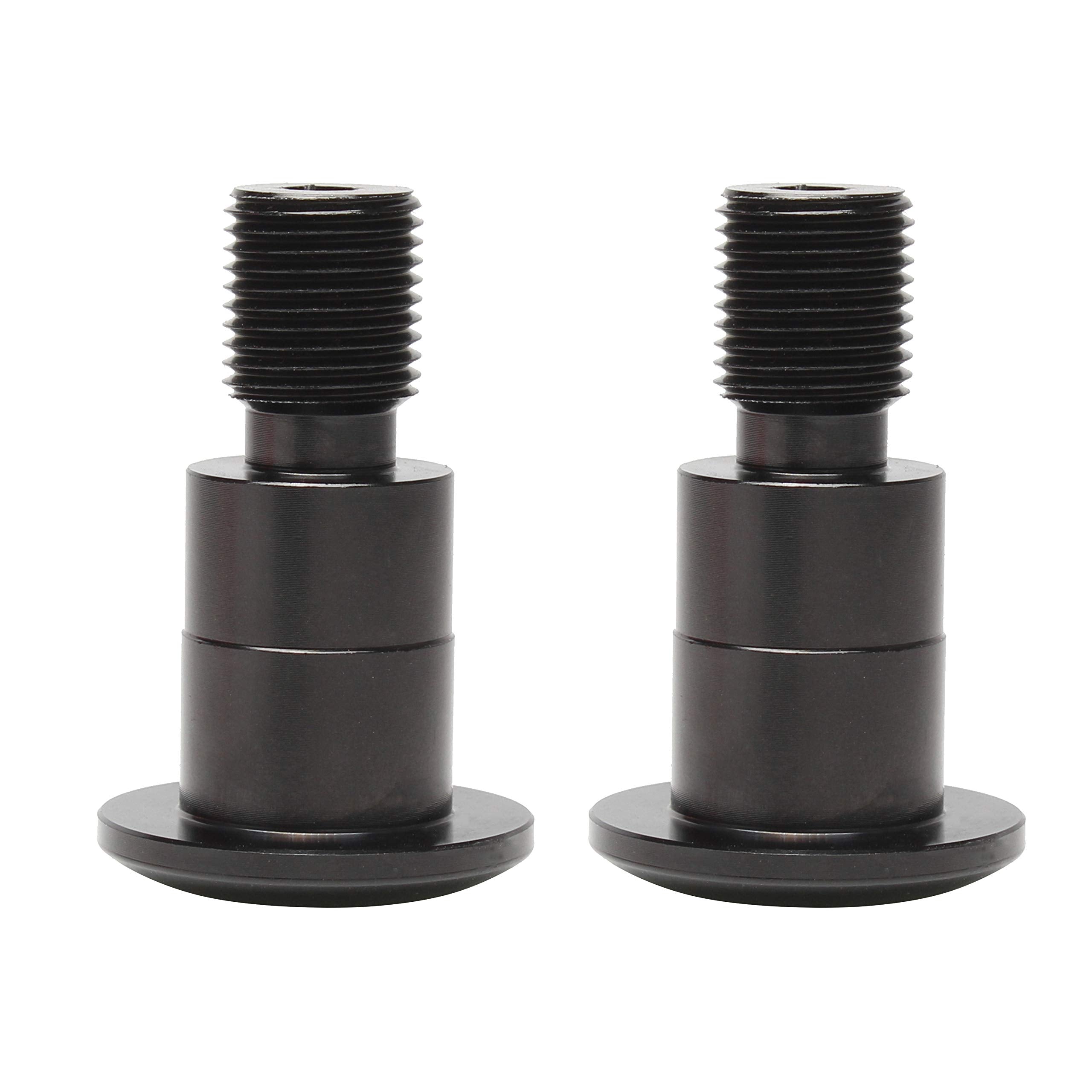 FENRIR handlebar mirror adapter – front view, easy bolt-on compatibility for quick installation.