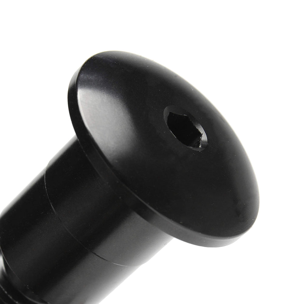 FENRIR handlebar mirror adapter – side view showing CNC precision fit.