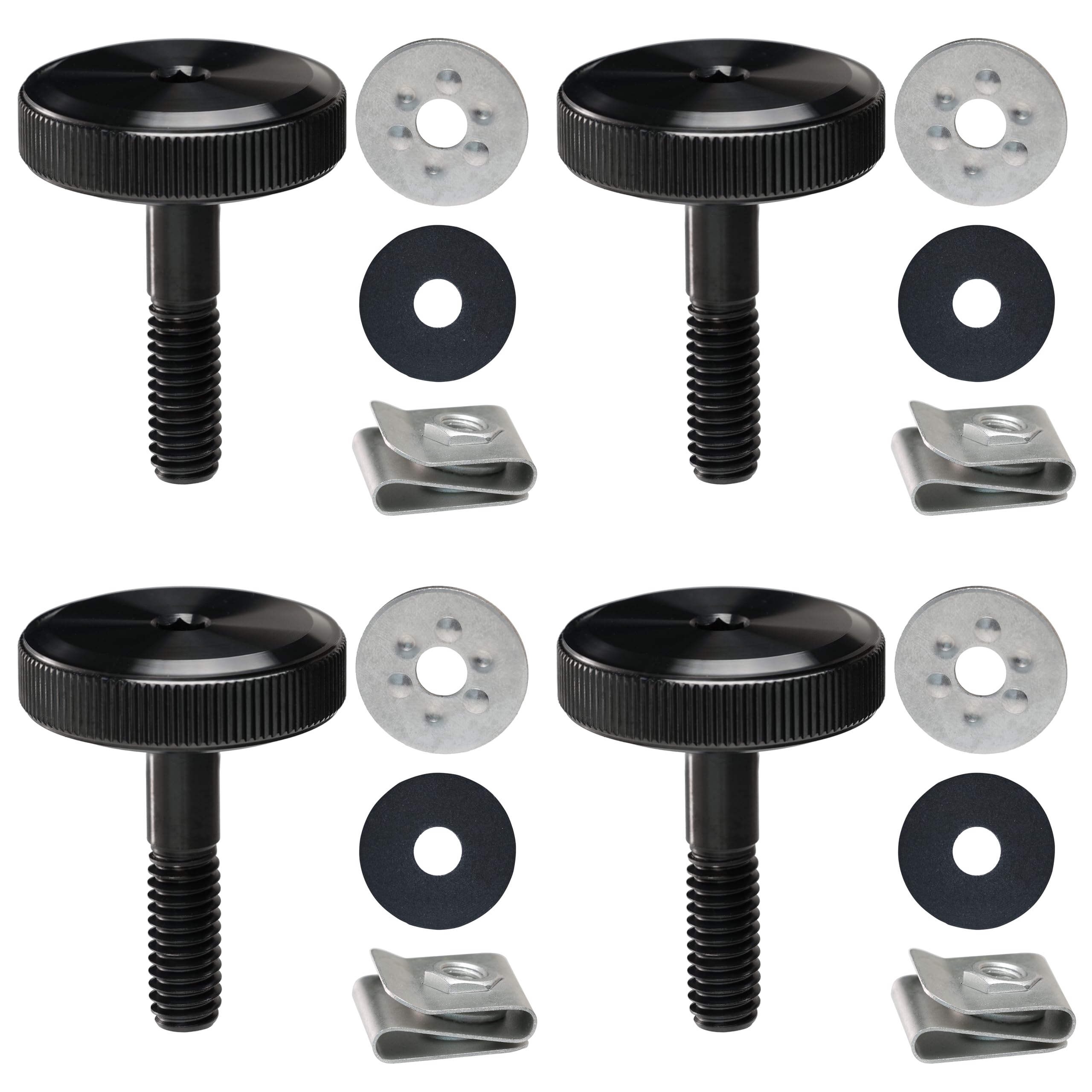 Fenrir saddlebag locks kit for Harley touring, complete assembly.