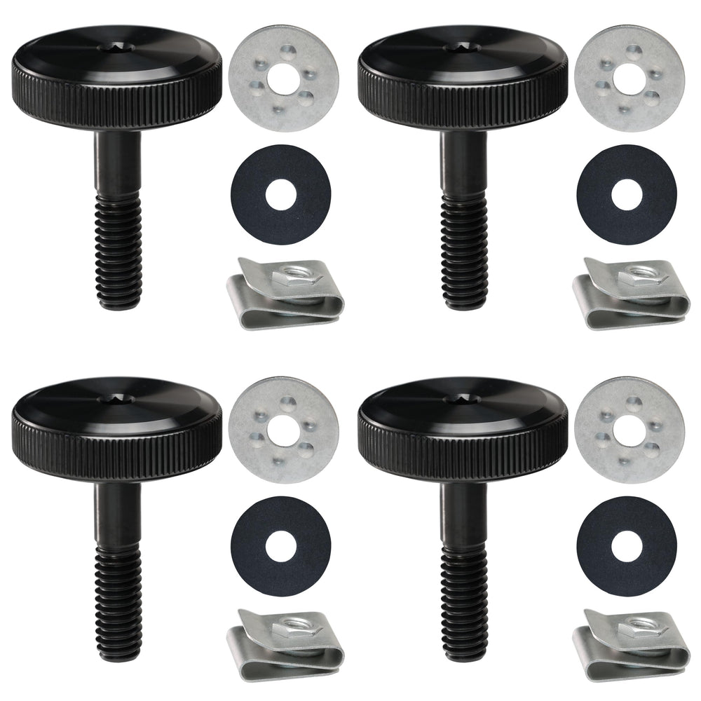 Fenrir saddlebag locks kit for Harley touring, complete assembly.