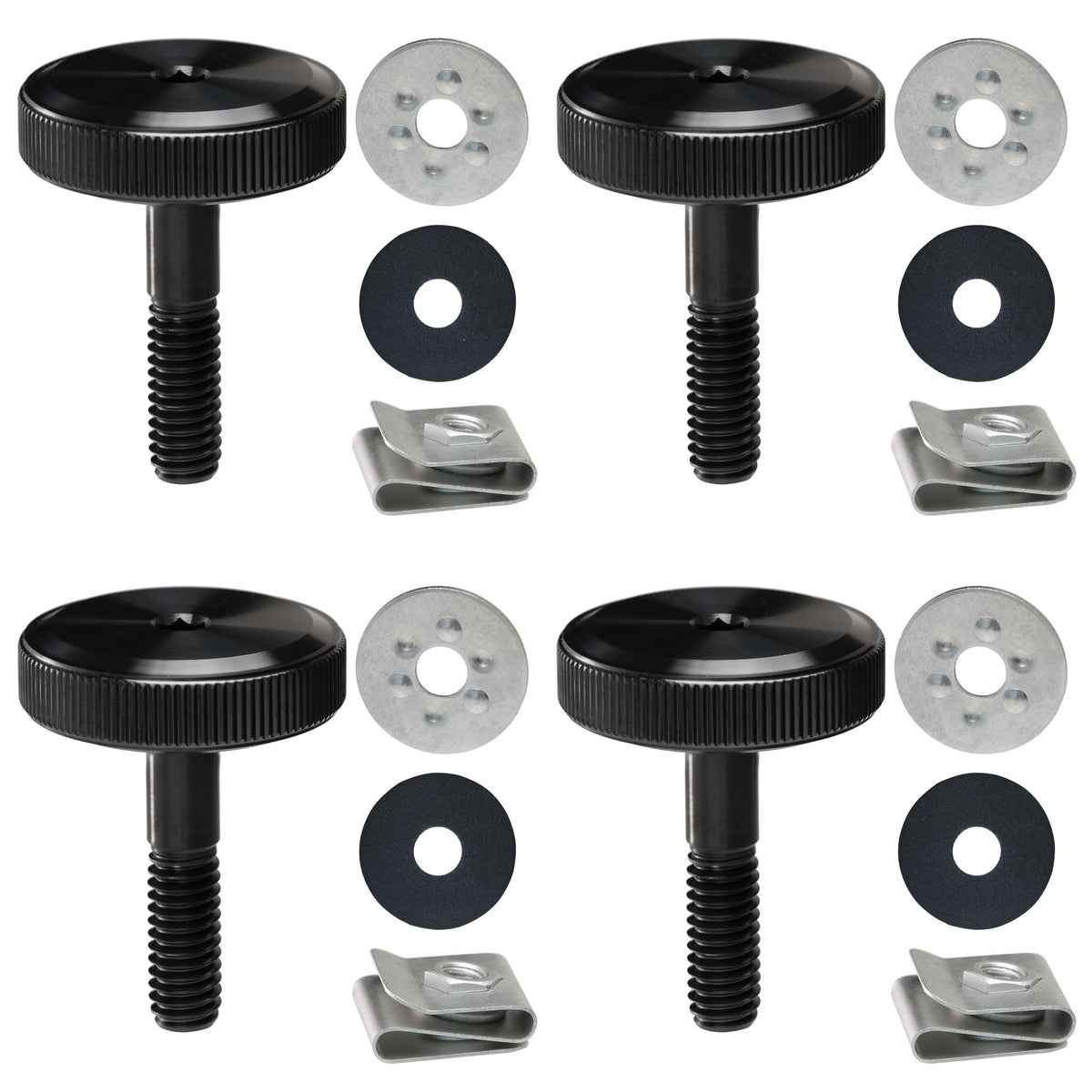 Fenrir saddlebag locks kit for Harley touring, complete assembly.