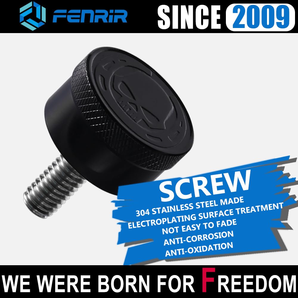 Fenrir seat installation demo illustrating how to secure a seat with the anti-theft bolt.