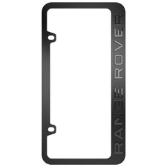 Ferractious license plate frame with 3D lettering boosts premium road presence.