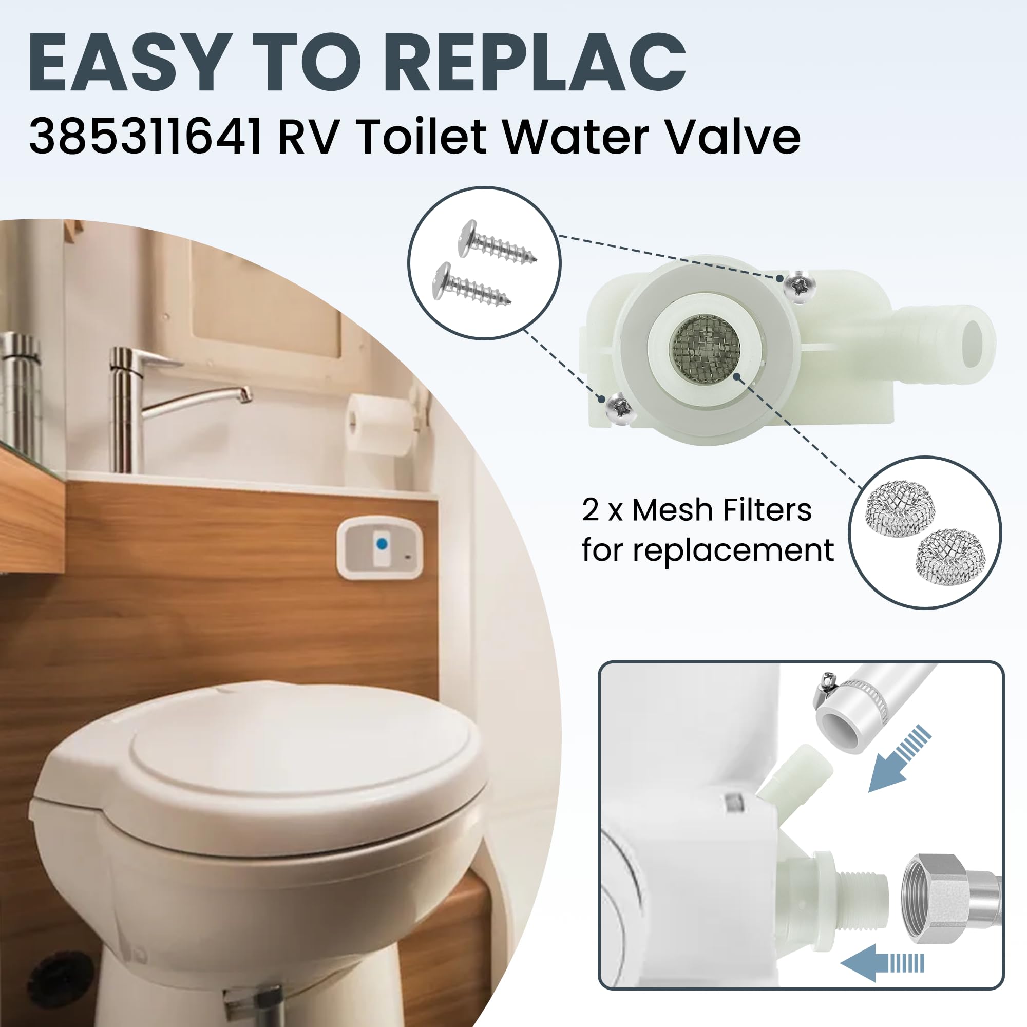 Fetechmate installation hardware included for quick upgrade