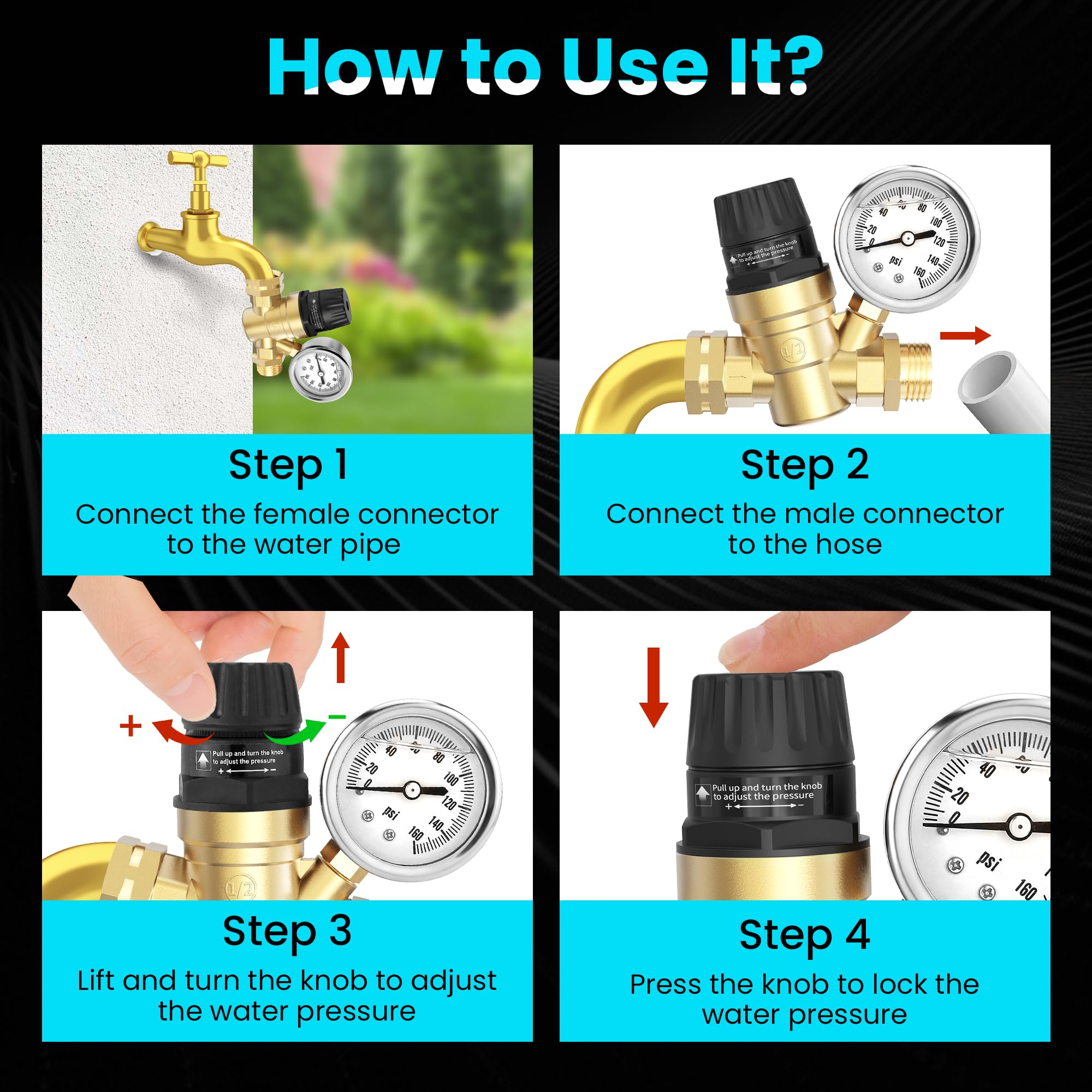 Fetechmate packaging included with easy setup guide and filters