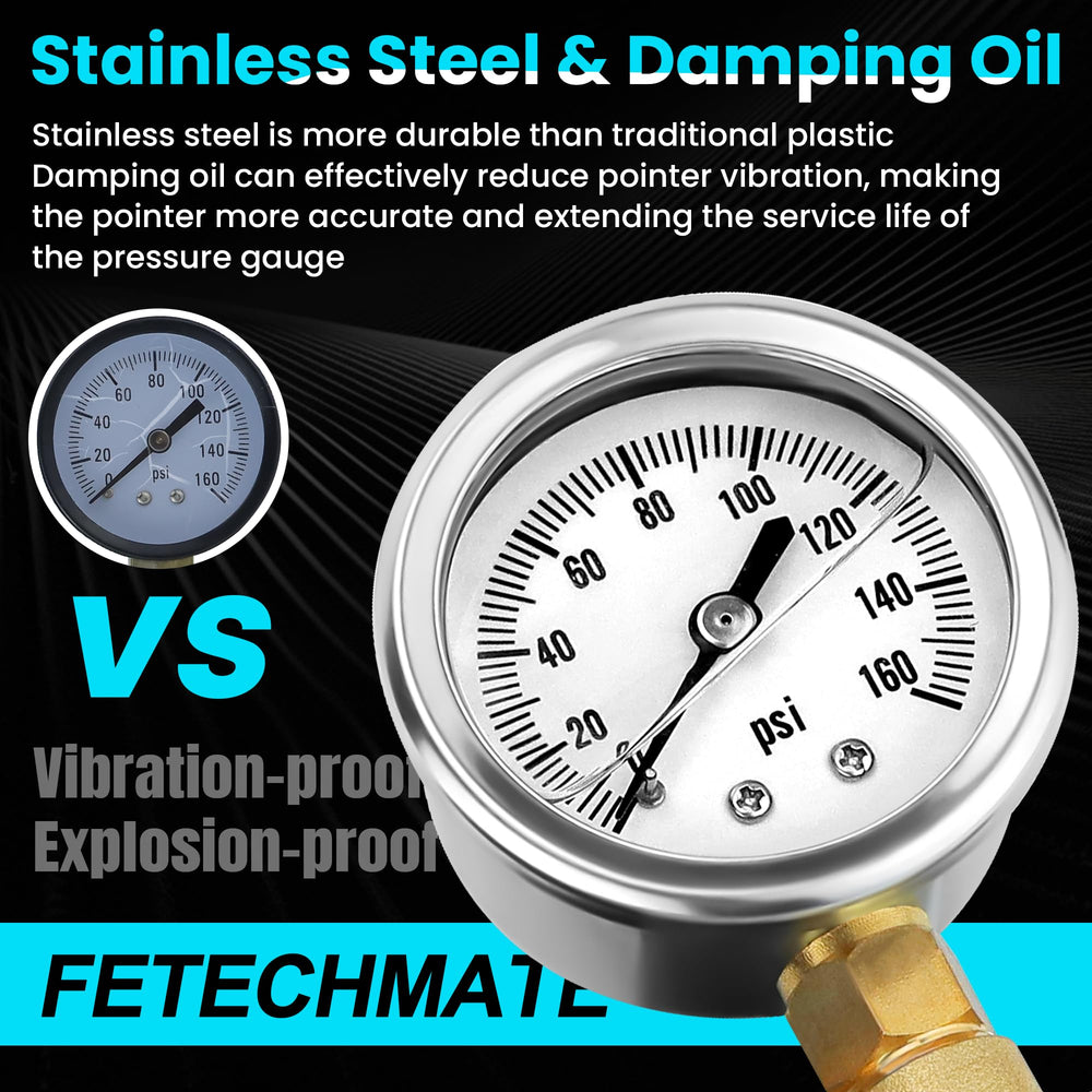 Fetechmate three-quarter-inch hose thread connection ensures universal fit