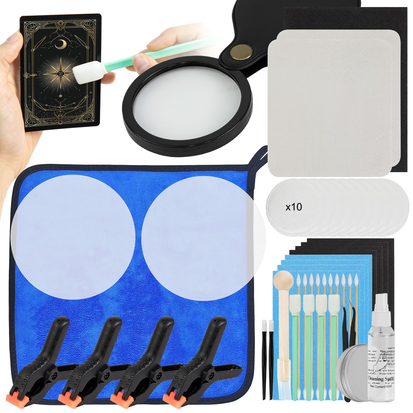 FETUSI Card Care Clean Kit EVA shaping foam for stable restoration.