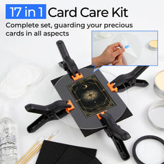 FETUSI Card Care Clean Kit repair sticks for precise surface scratches.
