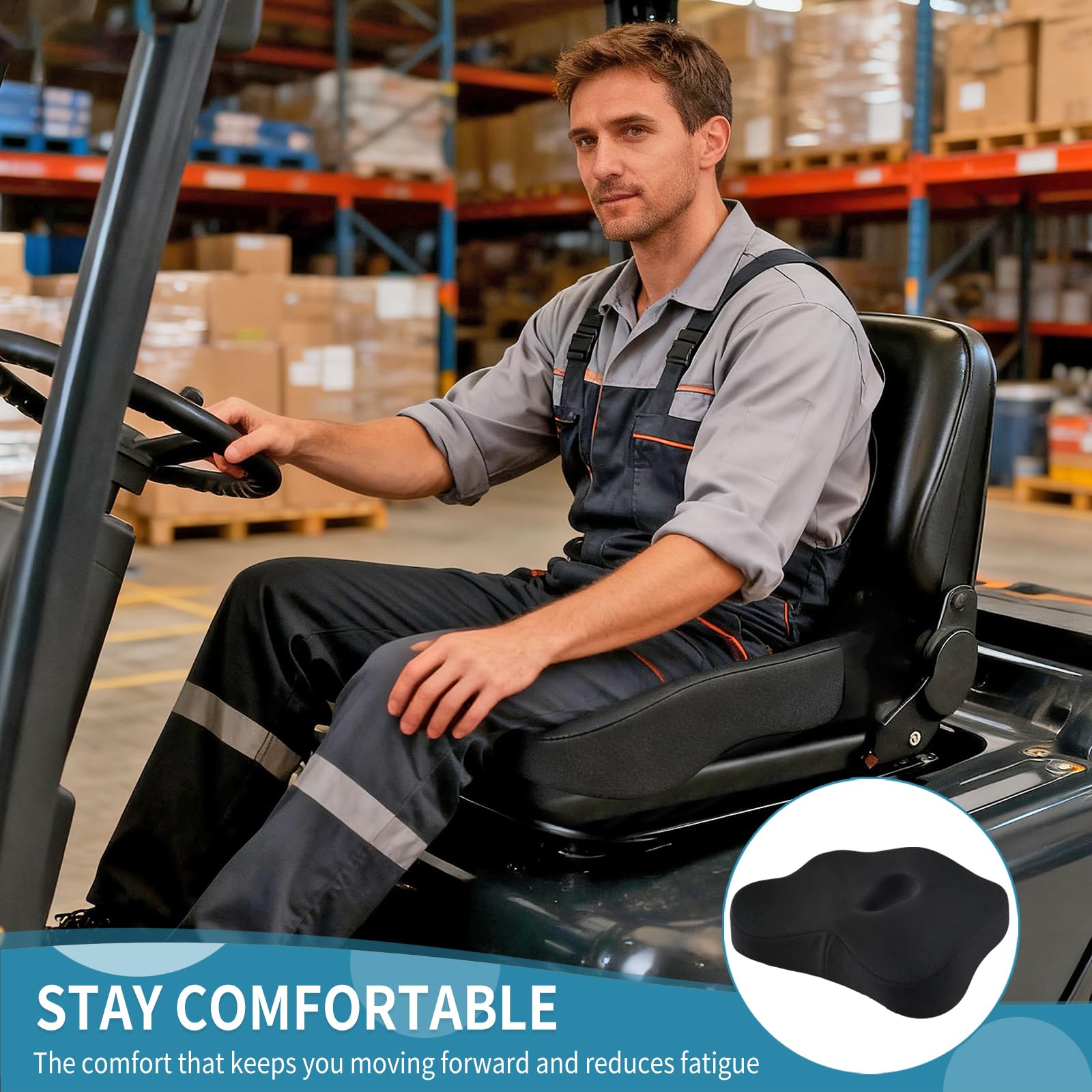 Fevbcnrj durable construction withstands rough warehouse conditions while maintaining shape.