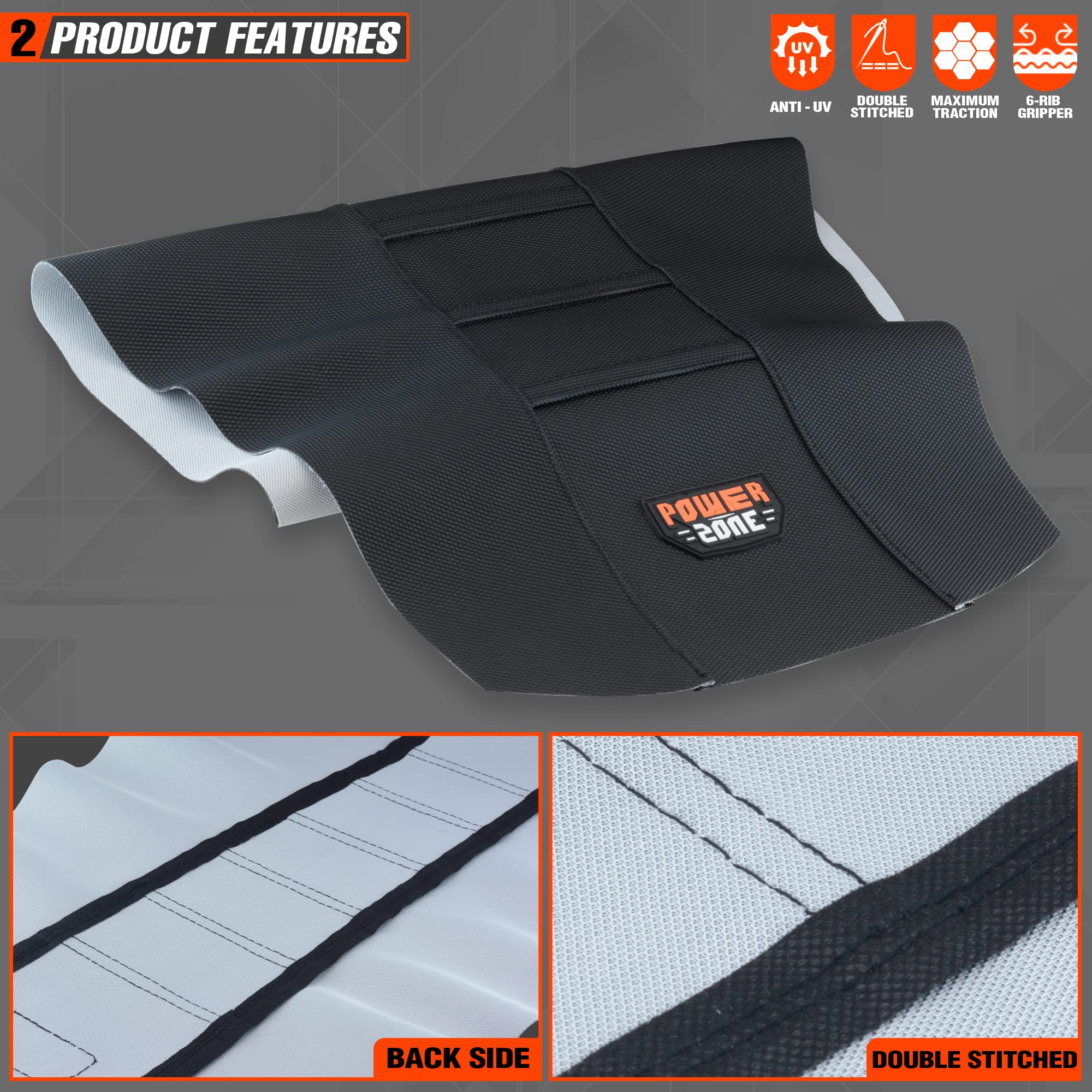 fewfuss universal dirt bike seat cover stretches easily for quick installation