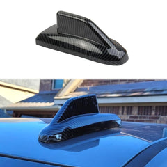 Fewshaw carbon fiber shark fin roof antenna cover on Silverado/Sierra for a sportier look