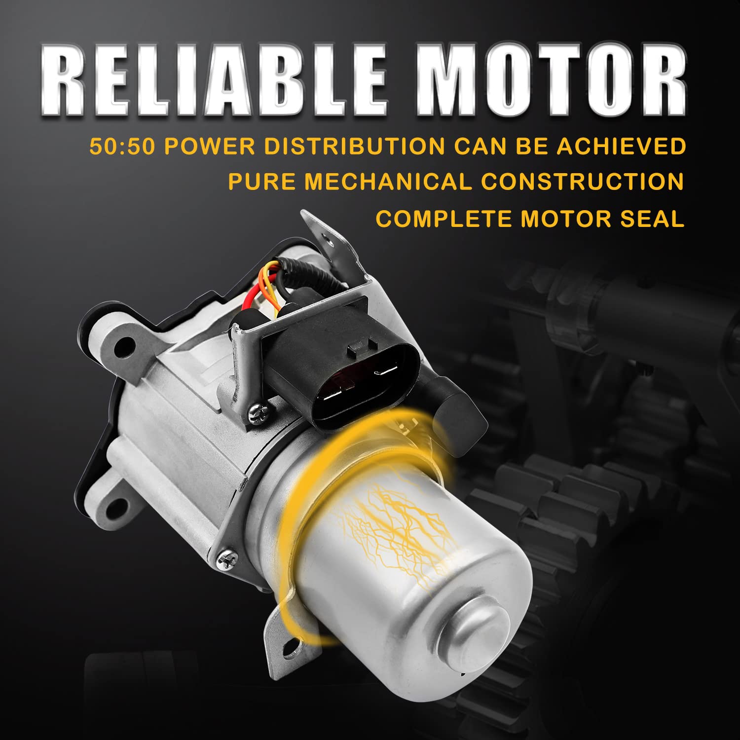 Fexhull transfer case motor Porsche Cayenne side view shows robust housing.