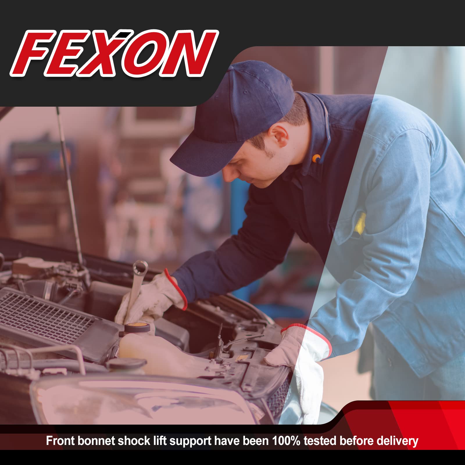 FEXON PTFE support ring enhances smooth motion and durability