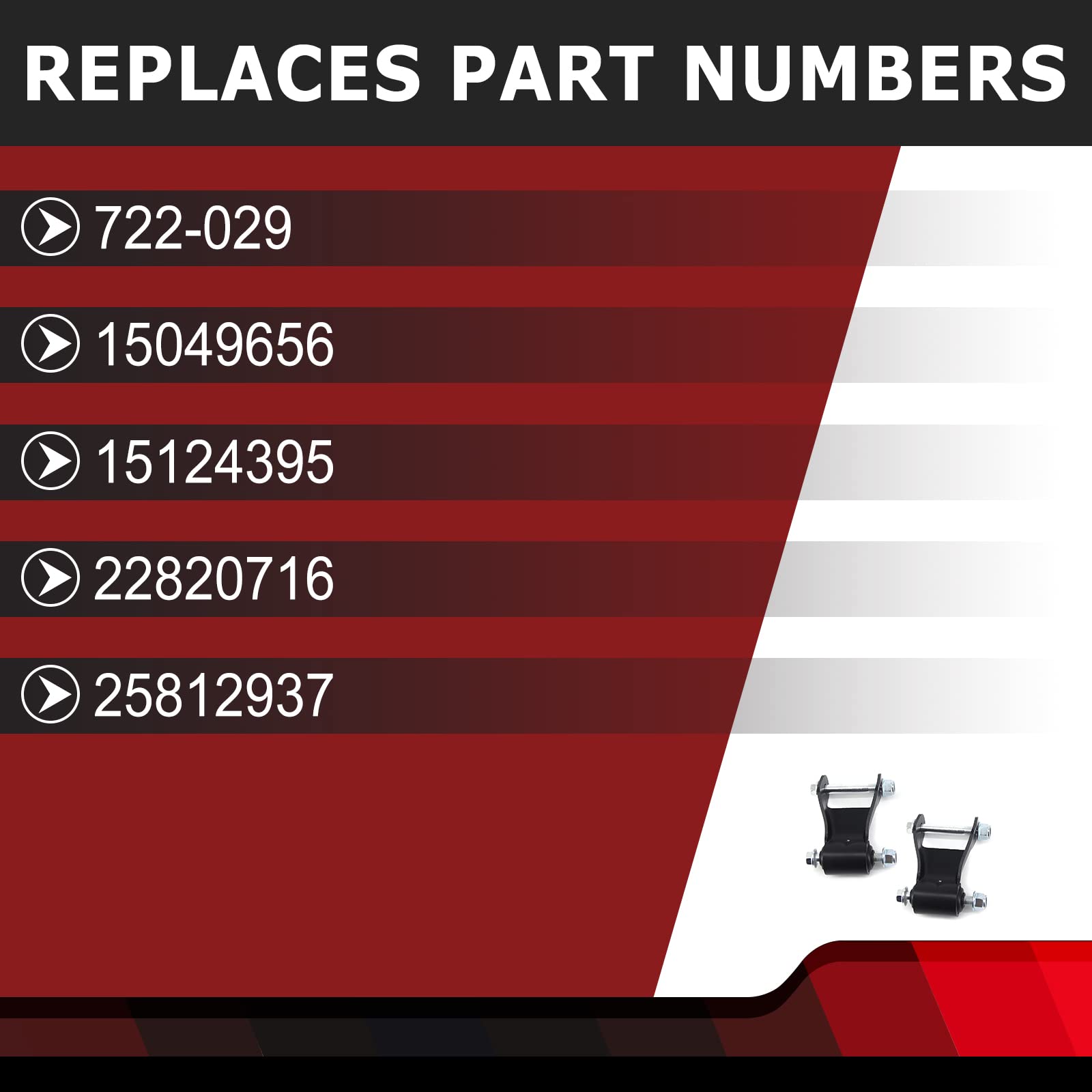 FEXON kit replaces OE numbers for Silverado and Sierra reference