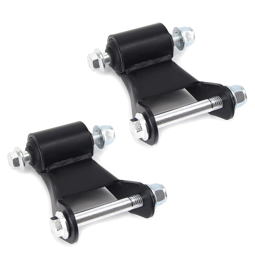 FEXON rear shackle kit on white background for direct-fit replacement
