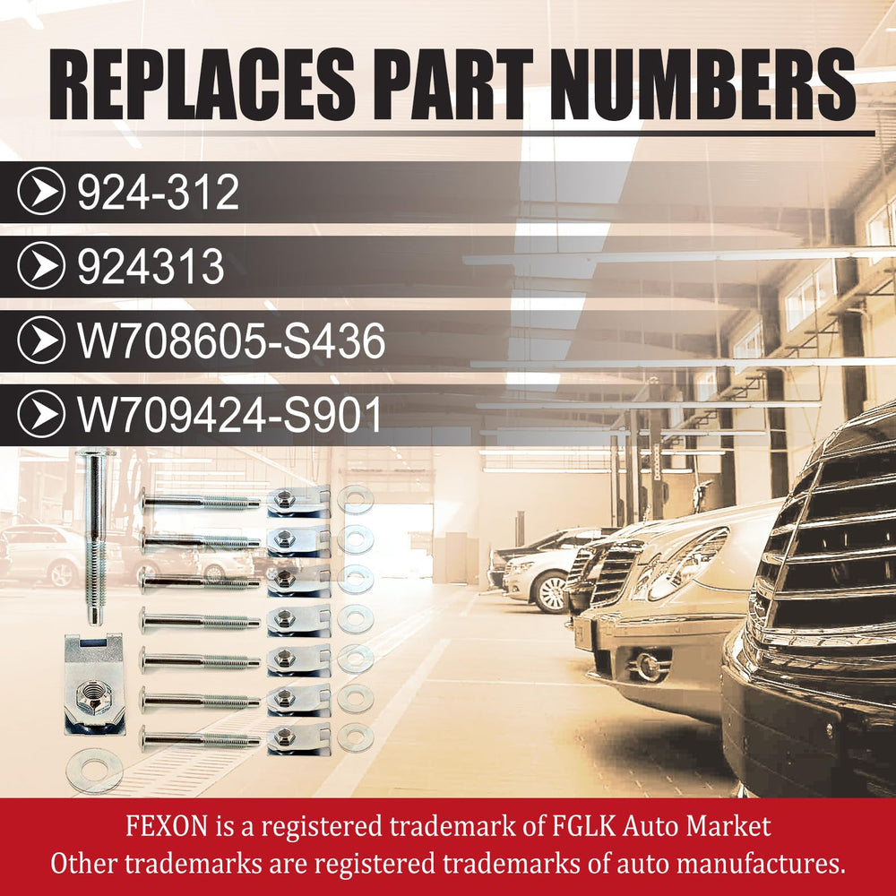FEXON replacement 924-312 part is compatible for secure Ford bed mounting.