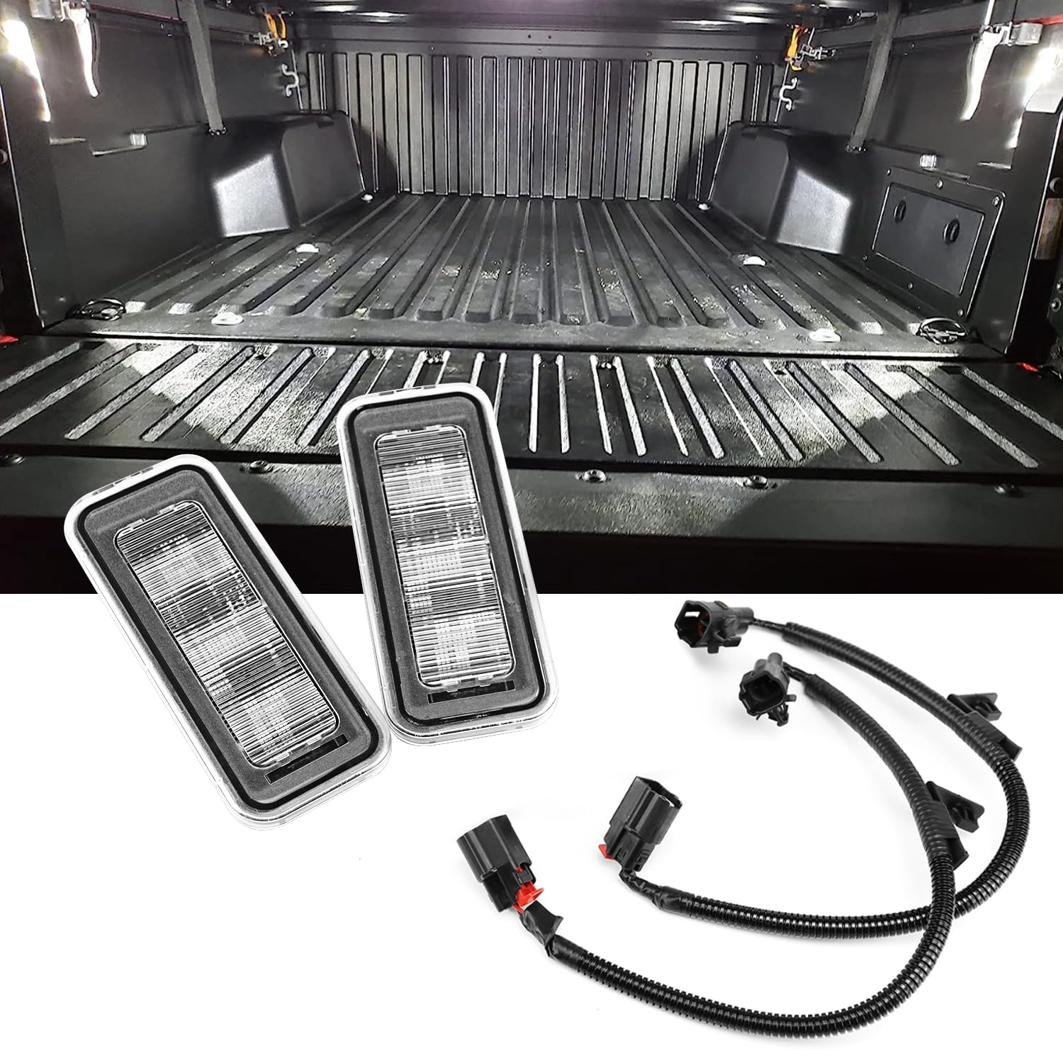 FEXON Tacoma bed light kit package for reliable truck bed illumination.